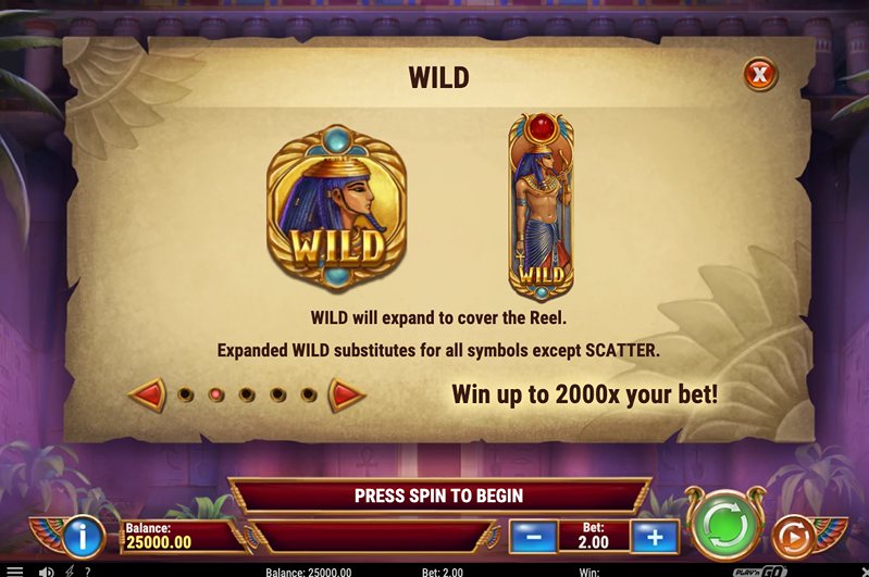 Бонусы слота Eye of Atum