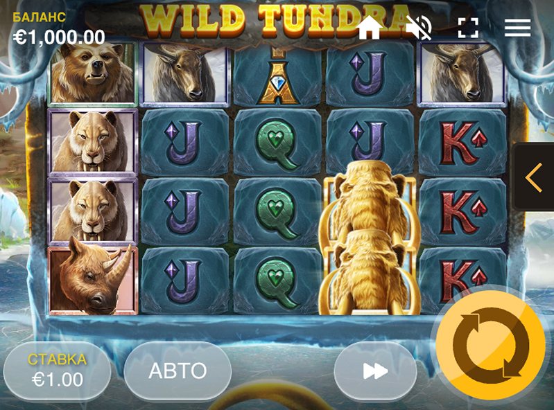 Дизайн слота Wild Tundra